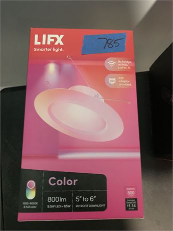 Lifx Color Smart Light 800 LM 9.5 W LED/65 W