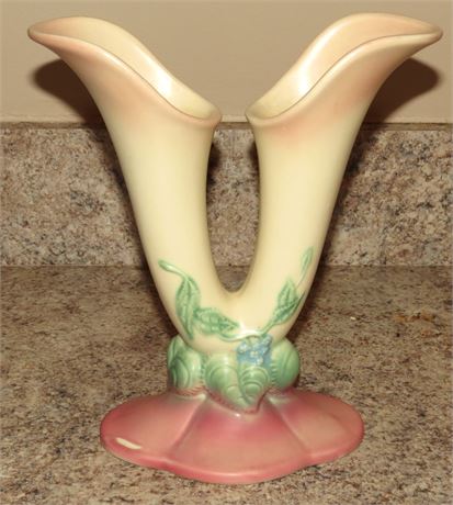 Hull Woodland Double Vase