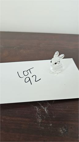 Swarovski Crystal Bunny