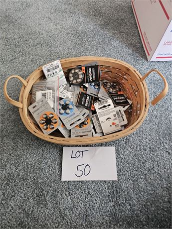 Mixed Battery Lot- Sizes Vary