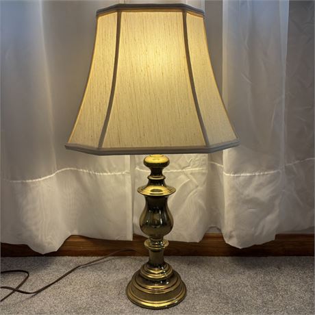 Classic Brass Table Lamp - 25"T