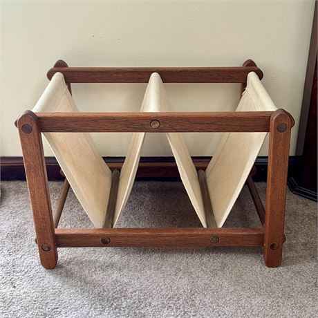 Mid-Century Danish Modern Magazine/Book Storage