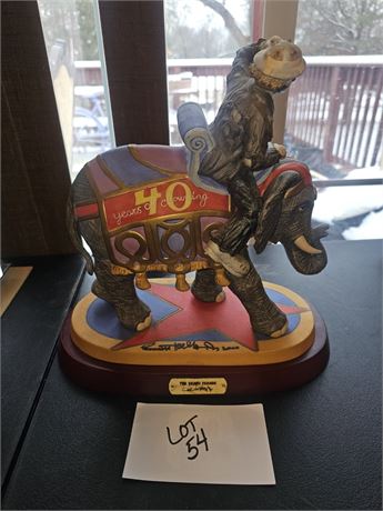 Emmett Kelly Jr "The Grand Parade" Limited Edition 40th Anniversary Retired With