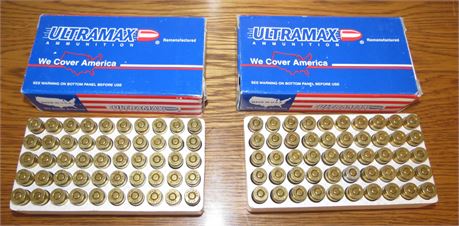 Ultramax 9mm Ammunition (2 Boxes)
