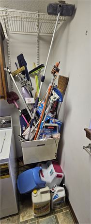 Mixed Cleaning Tools- Mops, Brooms, Dusters & More