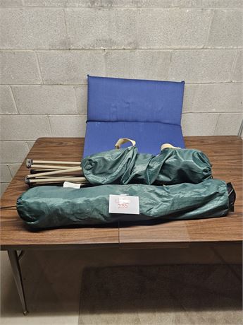 Outdoor Folding Chairs & Cushion