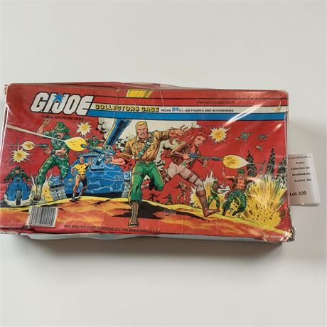 1984 G.I. Joe Collectors Case & Hasbro 80s/90s G.I. Joe Figures