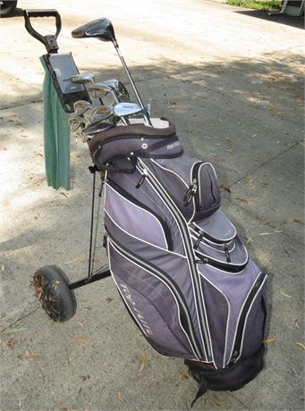 Golf Clubs, Golf Bag