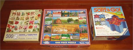 Puzzles & Puzzle Trays