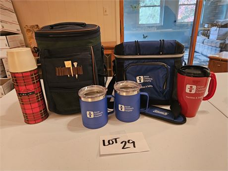 Mixed Thermal Lunch Bags / Travel Mugs & More