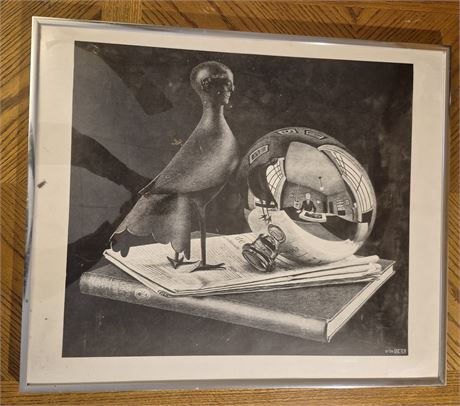 Still Life with Spherical Mirror Print