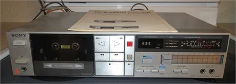 Sony Stereo Cassette Deck