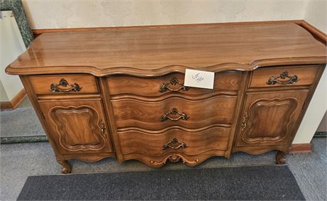 Vintage Wood Sideboard