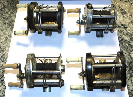 4 Bait Caster Reels