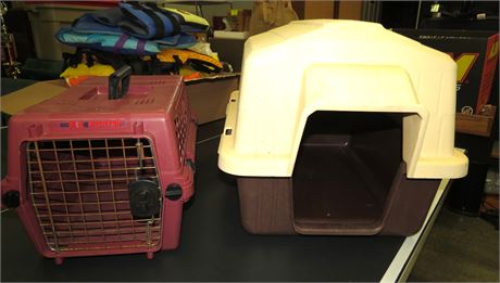 Pet House & Pet Carrier