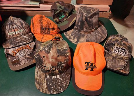 Hunting Hat Lot