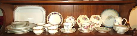 China, Teacups, Saucers