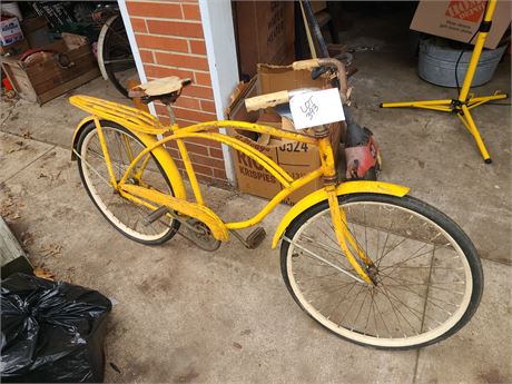 Summer Yellow Vintage Men's Bike