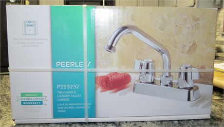 Peerless 2 Handle Laundry Faucet