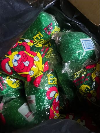 Dudley Faux Grass Easter Basket Filler Bag Lot