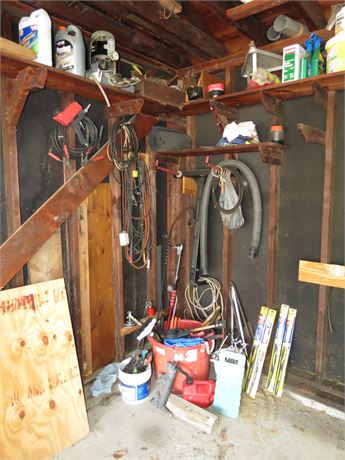 Garage Corner Cleanout