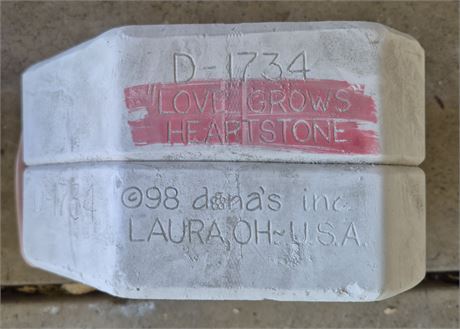 Love Grows Here Rock Mold