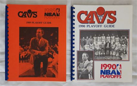 1989, 1990 Cavs Playoff Guides