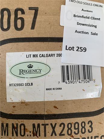 Regency International Calgary Lighted 4.5 Christmas Tree