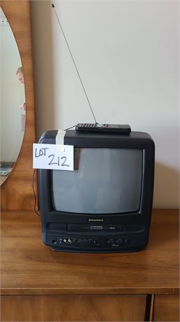 Sylvania 14" Color TV/VHS Player