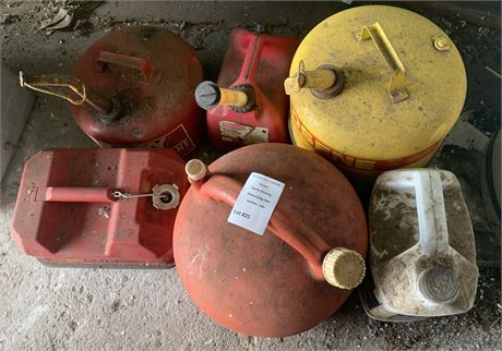 Gas Can Lot of 6