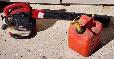 Craftsman Gas Leaf Blower & Gas Can