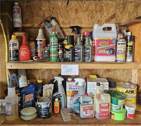 Shelf Cleanout- Cleaners, Chemicals, Car Care & More