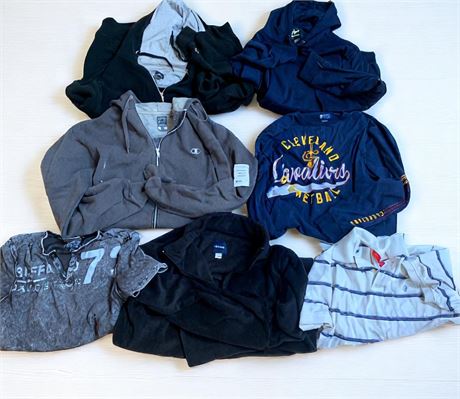Men's Clothing - Champion, Izod, Cleveland Cavaliers, Basic Editions (XL, XXL)