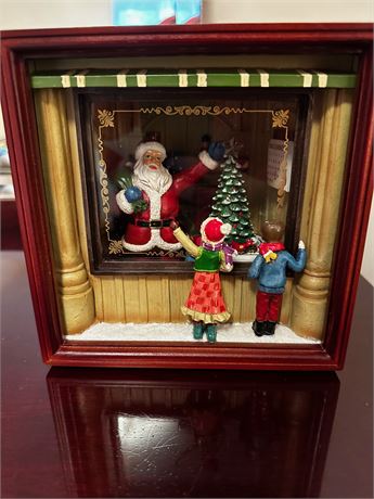 Holiday "Window Shop" Music Box