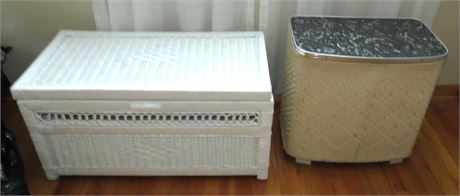 Wicker Trunk, Hamper