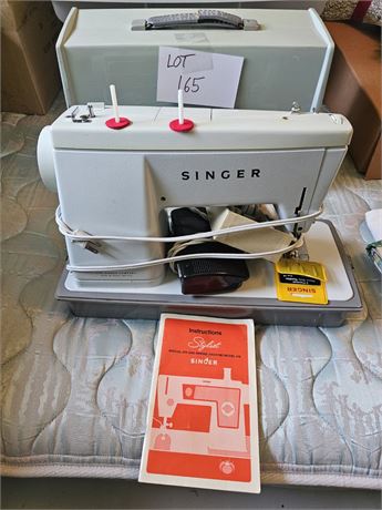 Singer Portable Sewing Machine Zig-Zag Model 418