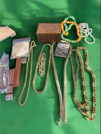 Jewelry & Jewelry Box Lot