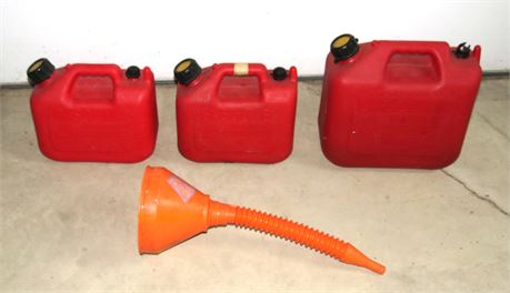 Gas Cans, Funnel