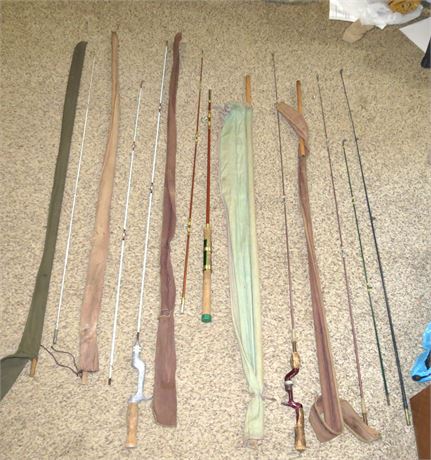 Assorted Fishing Rods