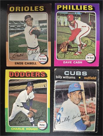 1975 Topps Baseball Cards
