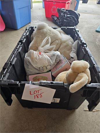 Mixed Spring Easter Lot- Plush, Figurines & More