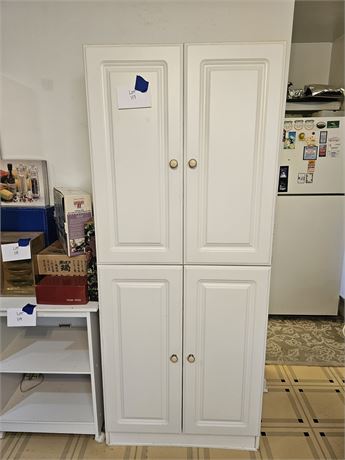 White Storage Cupboard