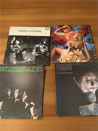 Vinyl Record Albums - The Psychedelic Furs, Violent Femmes, Van Stephenson