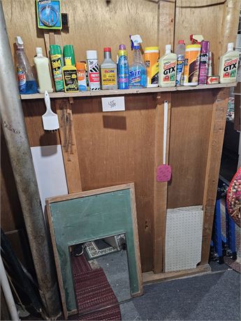 Wall Cleanout:Cleaners/Chemicals/Chalkboard & More