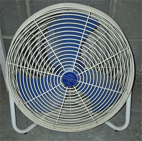 Vintage Patton Metal Blade Aur Circulator