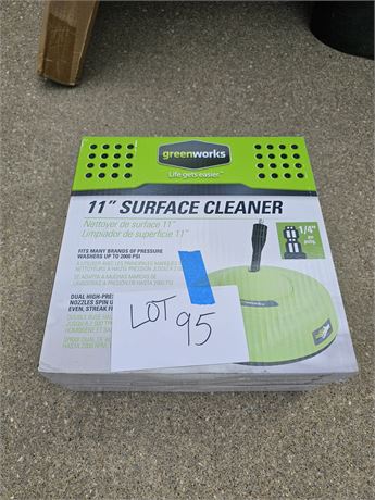 Greenworks 11" Surface Cleaner