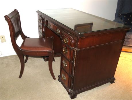 Antique Desk and Chair