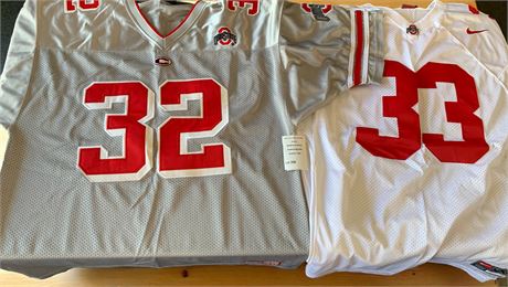 Ohio State Jerseys Lot of 2 #33 (Nike) XXL, #32 (Colosseum Athletics) Large