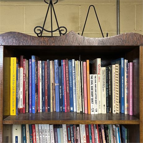 Quilting Books - Shelf Cleanout