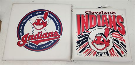 (2) Indians Bleacher Seats